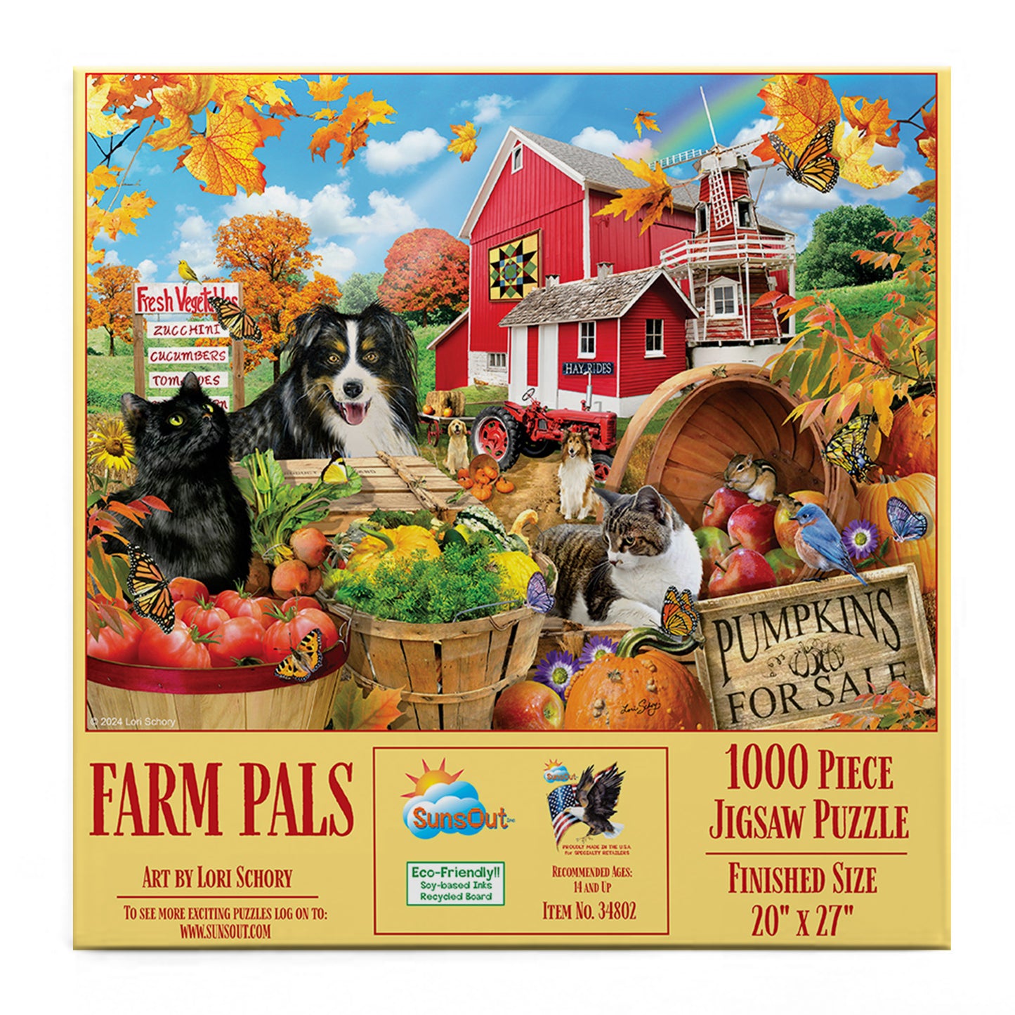 Farm Pals 1000 Piece Puzzle