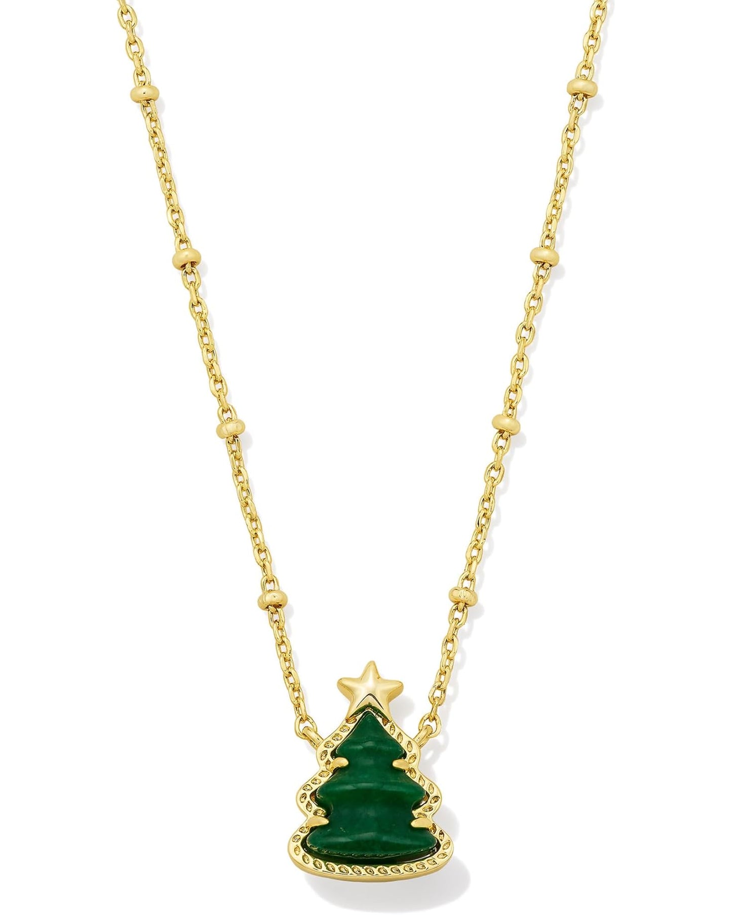 Holiday Tree Pendant Necklace