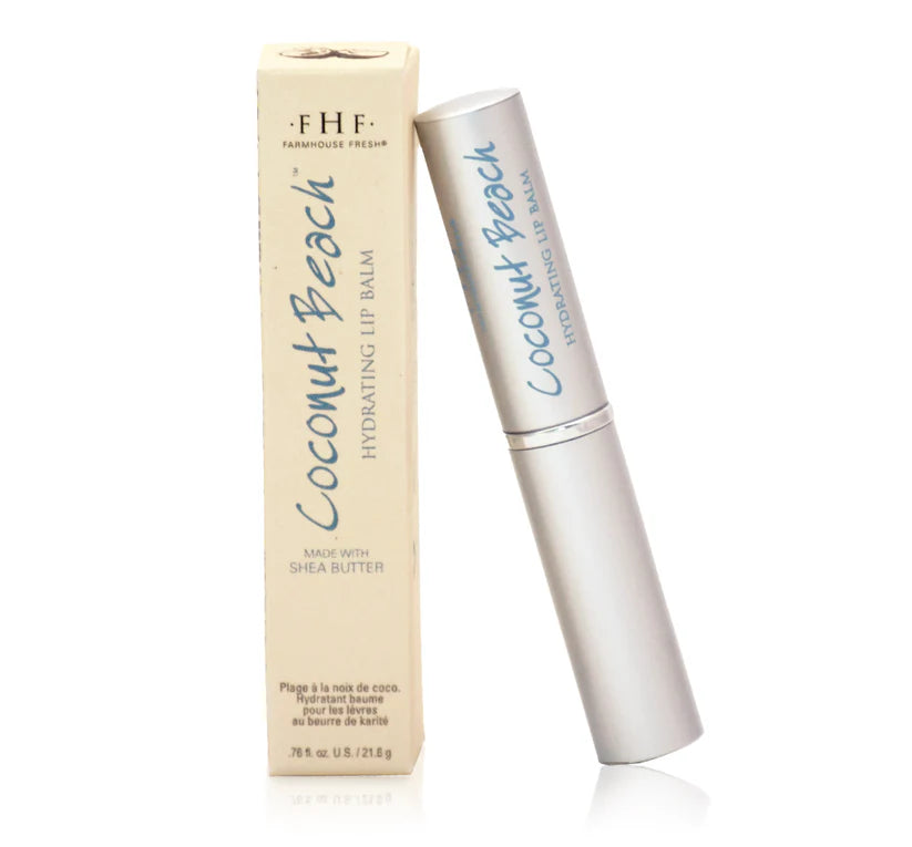 Coconut Beach® Hydrating Lip Balm scoop up softness
