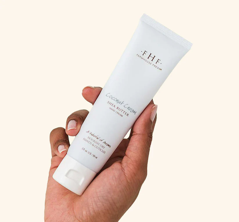 Coconut Cream Shea Butter Hand Cream fresh coconut moisture