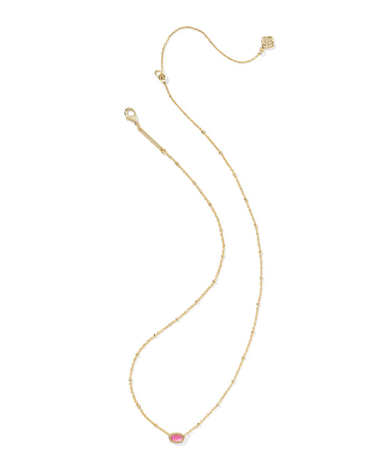 Mini Elisa Gold Satellite Short Pendant Necklace