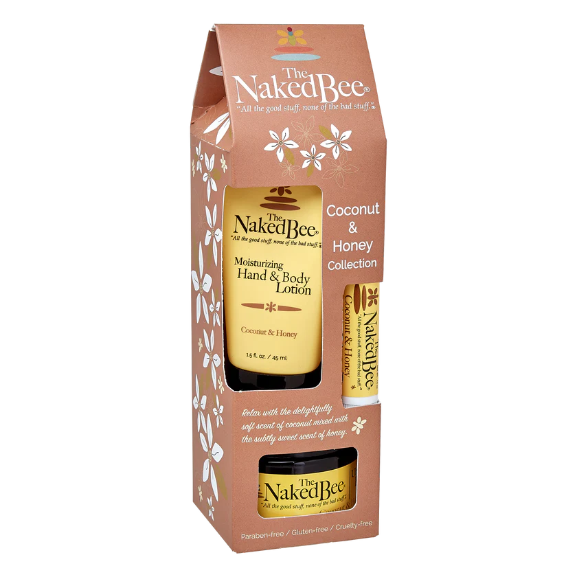 The Naked Bee Classic Coconut & Honey Gift Collection