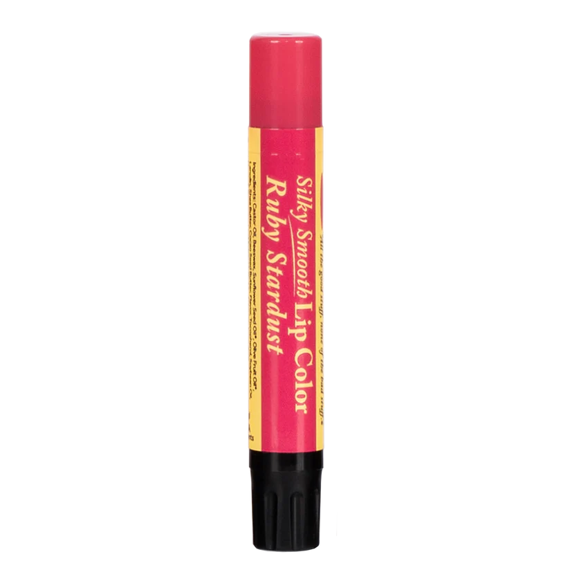 The Naked Bee Orange Blossom Honey Ruby Stardust Silky Smooth Lip Color