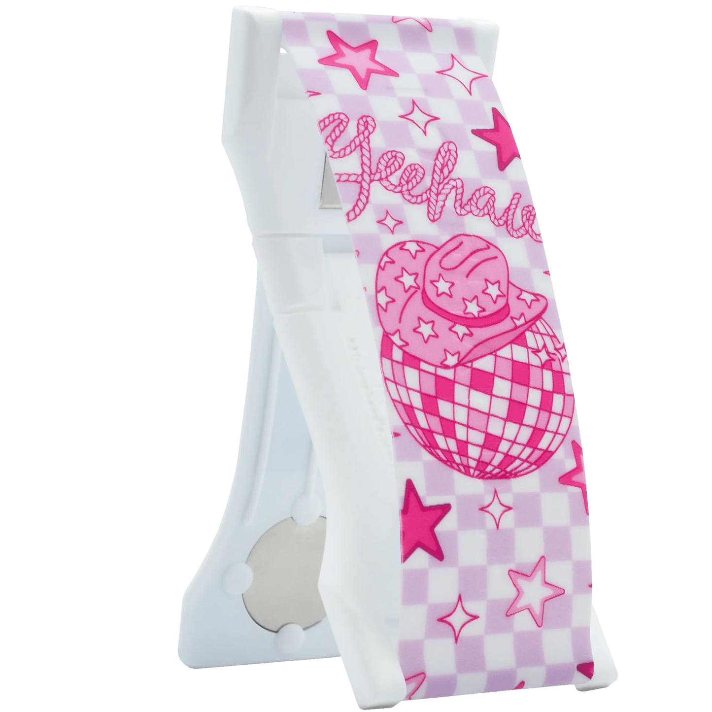 Lovehandle PRO Kickstand Phone Grip Disco Cowgirl