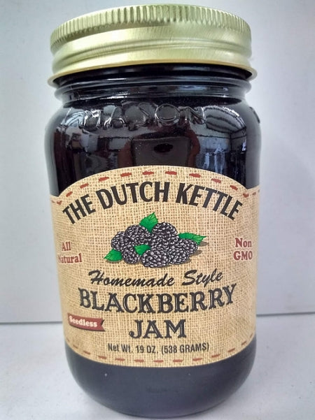 The Dutch Kettle Seedless Blackberry Jam