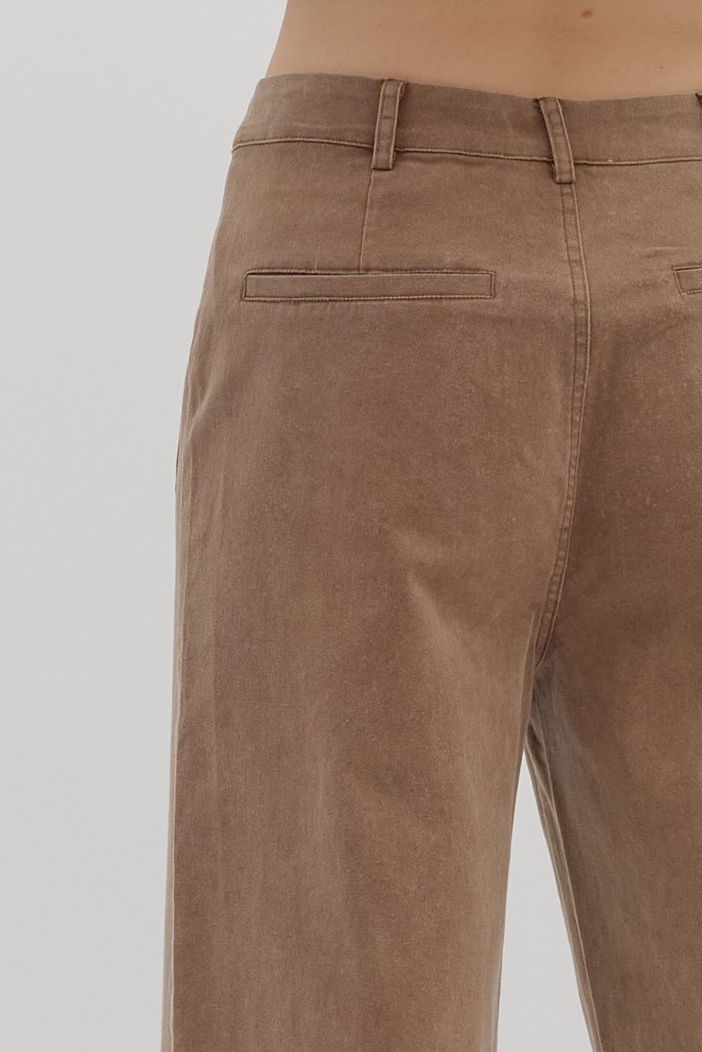 Bri Ankle Pant Brown