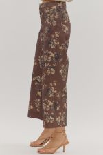 Mocha Floral Dreams Pants