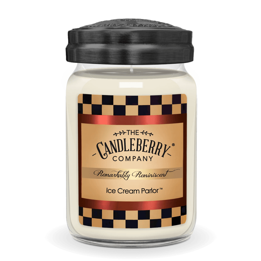 Ice Cream Parlor Large Jar Candle