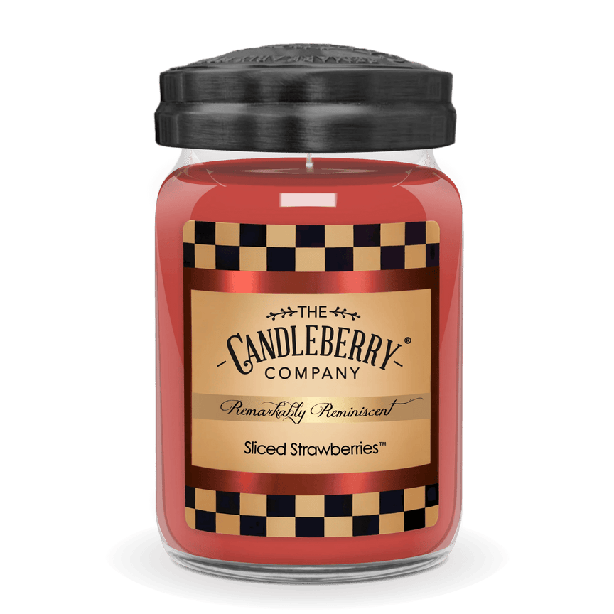 Sliced Strawberries™, Large Jar Candle