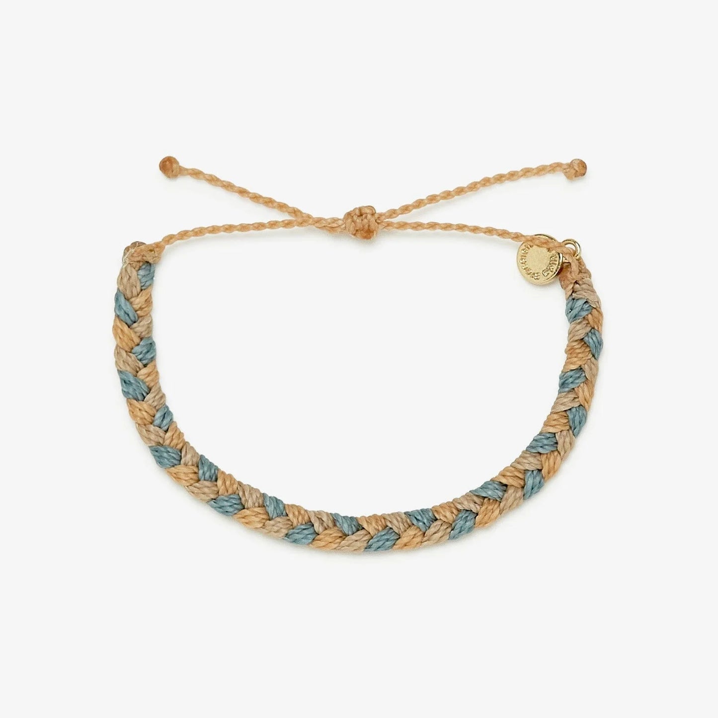 Pura Vida Multi Braided Bracelet In Gold Coast