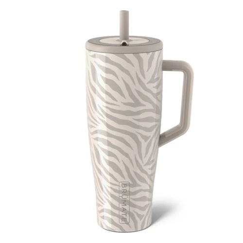 BruMate Era 40oz Tumbler in Tan Zebra