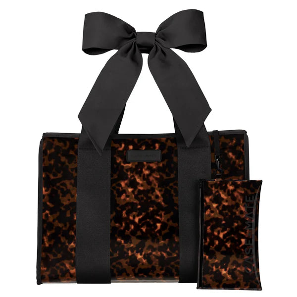 Case Mate Jelly Tote Bag- Tortoiseshell Bow