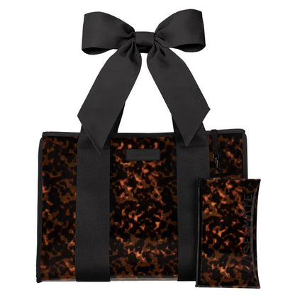 Case Mate Jelly Tote Bag- Tortoiseshell Bow