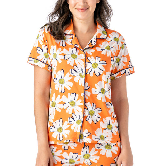 Hello Mello Signature Lounge Top in Lazy Daisy