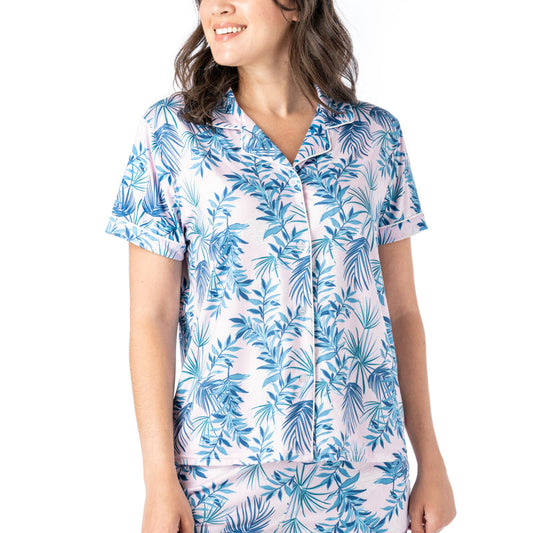 Hello Mellow Signature Lounge Top in Palm Down
