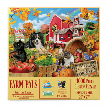 Farm Pals 1000 Piece Puzzle