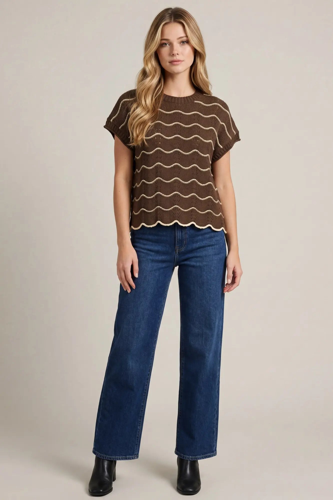 Striped Sweater Shirt