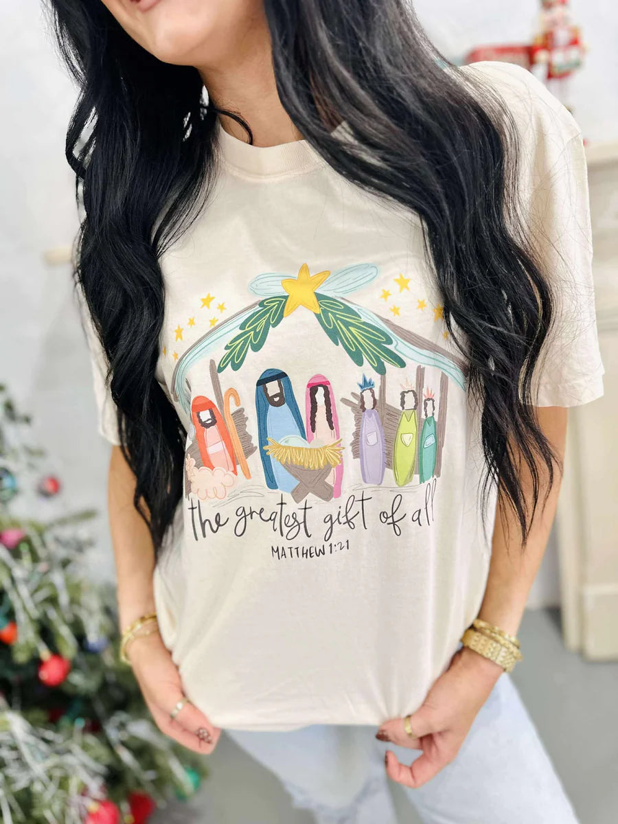 The Greatest Gift Ivory Graphic Tee