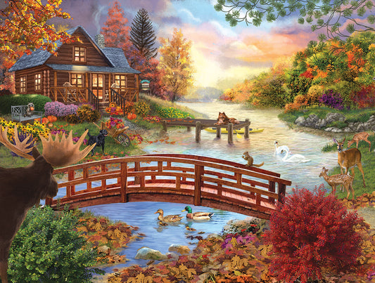 Autumn Evening 1000 Piece Jigsaw Puzzle