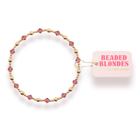 Blush Pink June Bracelet