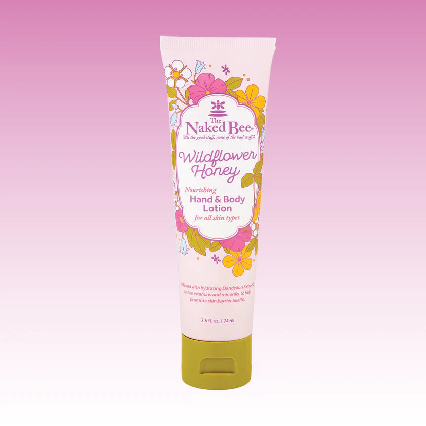 The Naked Bee 2.5 oz. Wildflower Honey Nourishing Hand & Body Lotion