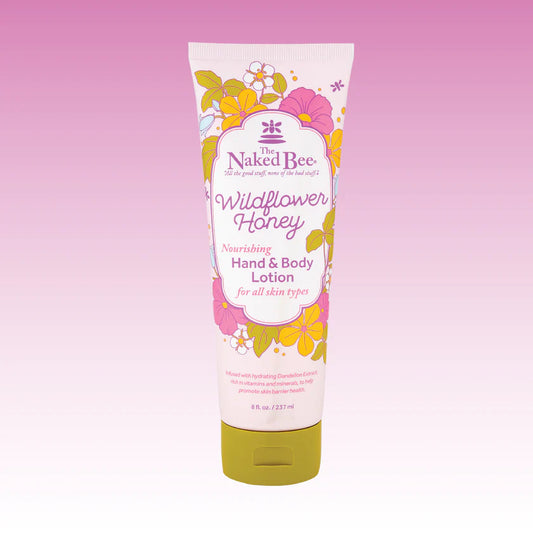 The Naked Bee 8 oz. Wildflower Honey Nourishing Hand & Body Lotion