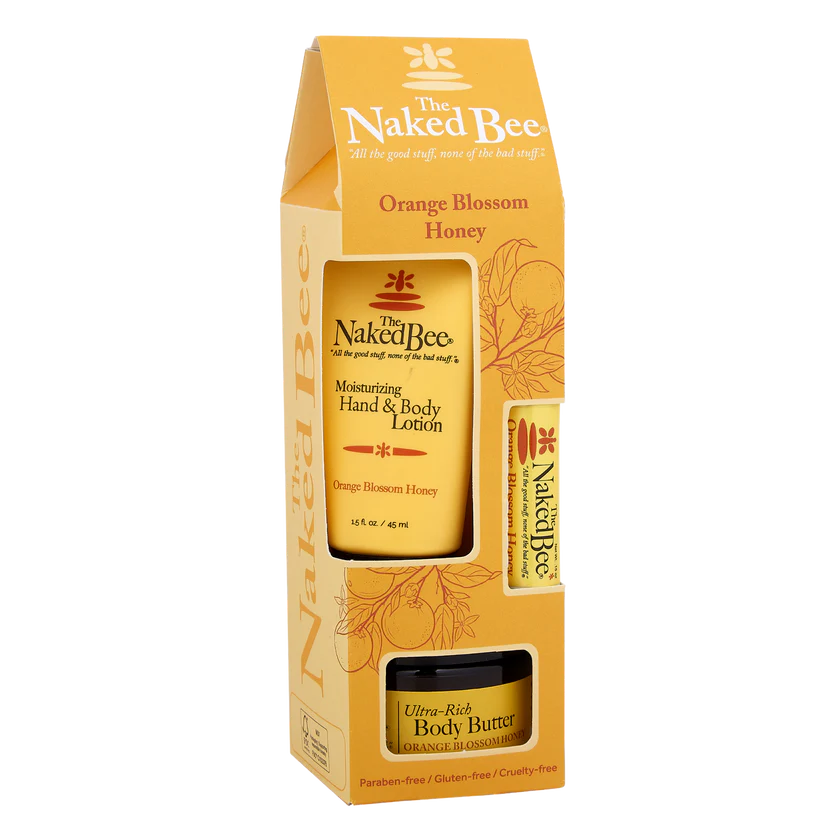 The Naked Bee Contemporary Orange Blossom Honey Gift Collection
