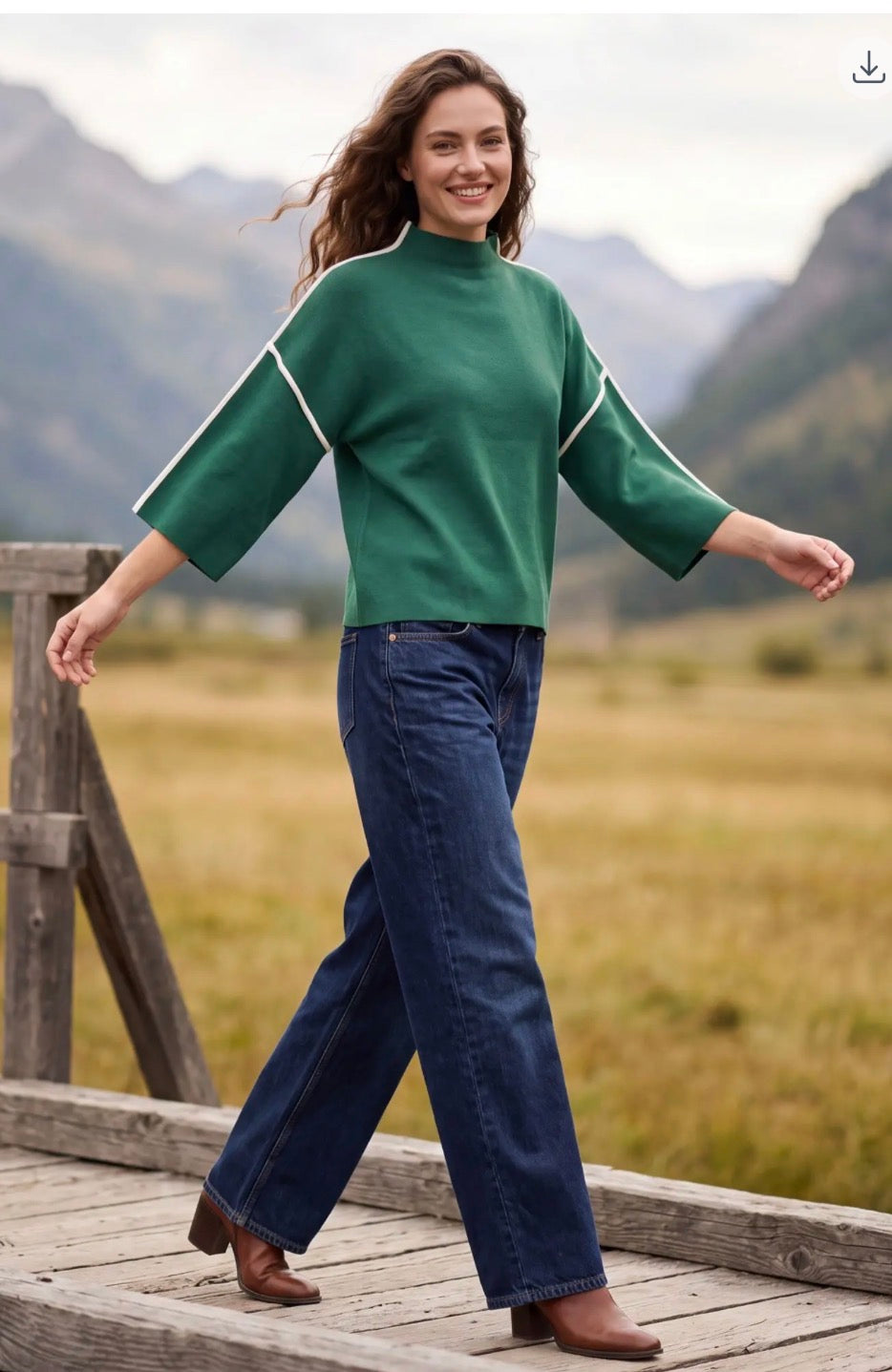 Hunter Mock Neck Sweater