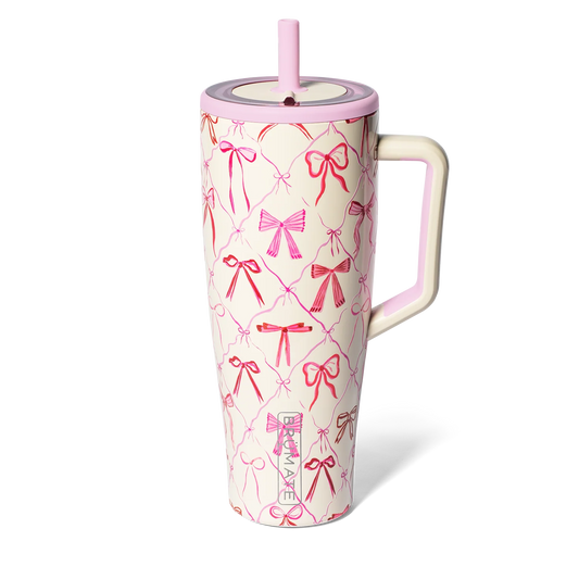 Brumate Era 40oz pink bows