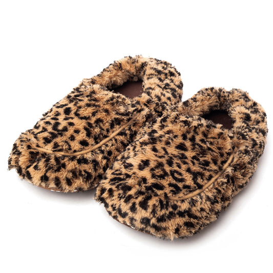 Leopard Warmies® Slippers