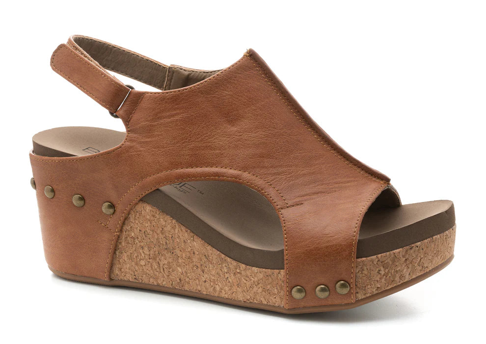 Corky's Footwear Carley - Cognac Smooth