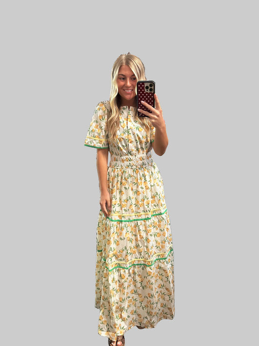 The Flower Garden Maxi Dress 💐