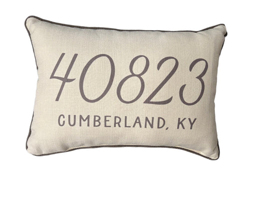 40823, Cumberland, KY Pillow