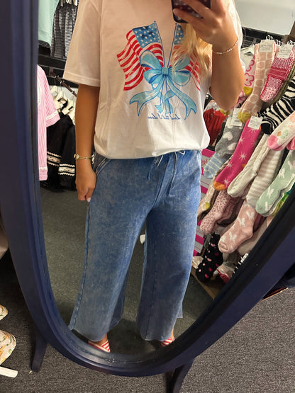 Blue Skies Wide Leg Pants