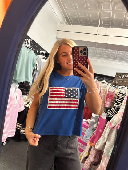 Stars & Stripes Easy Tee