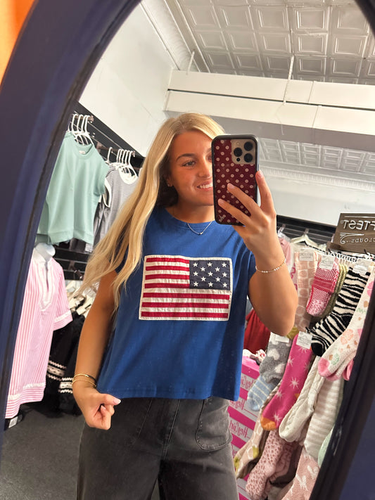 Stars & Stripes Easy Tee