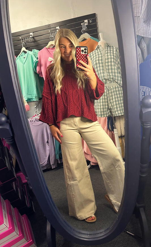 Everyday Wide Leg Pants