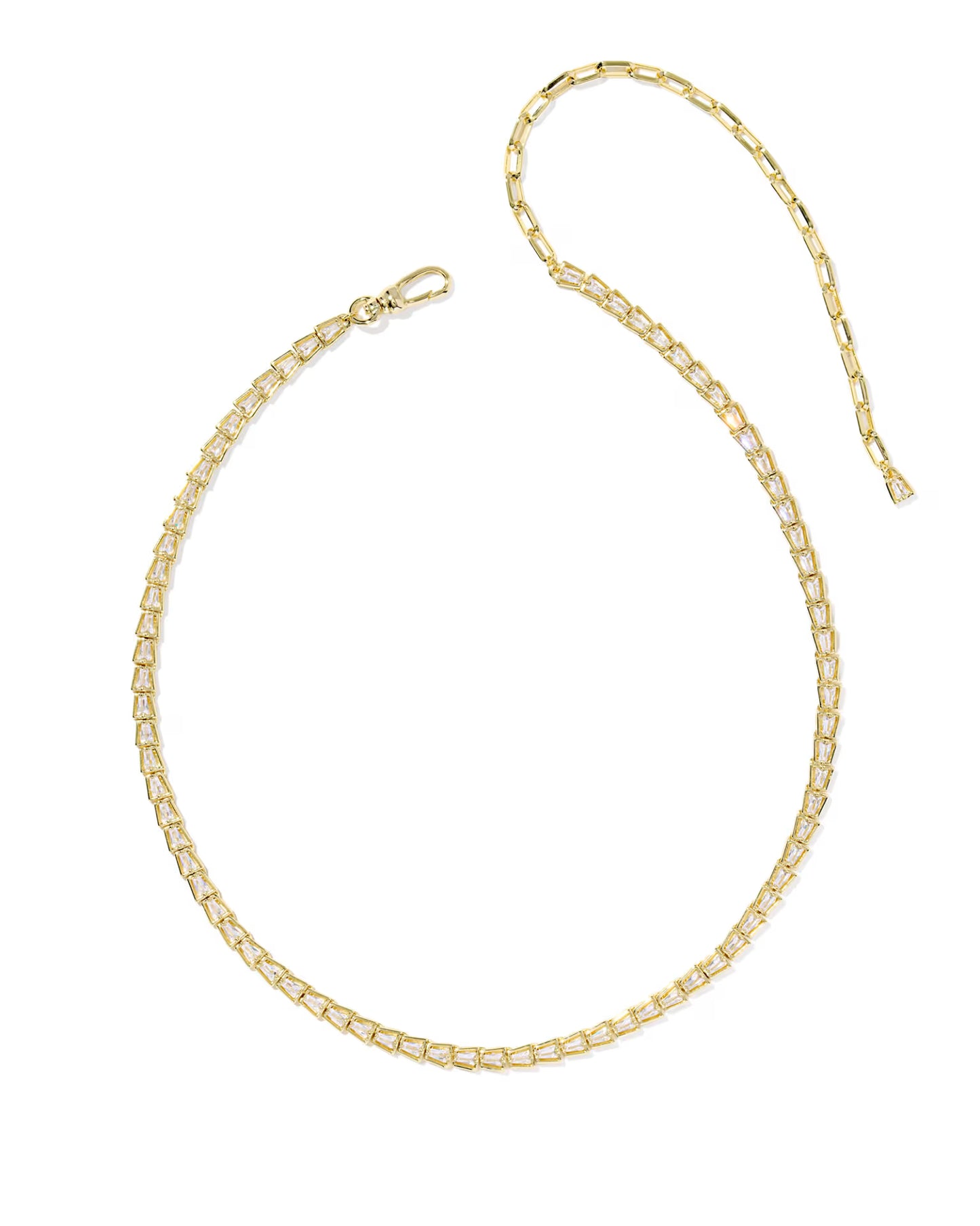Bella Gold Tennis Necklace