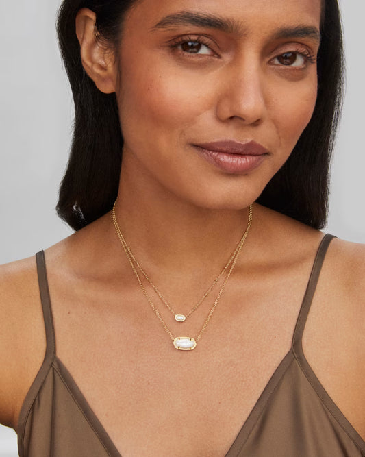 Elisa Gift Set of 2- Gold ivory Mother of Pearl