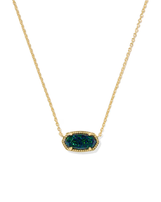Elisa Gold Pendant Necklace