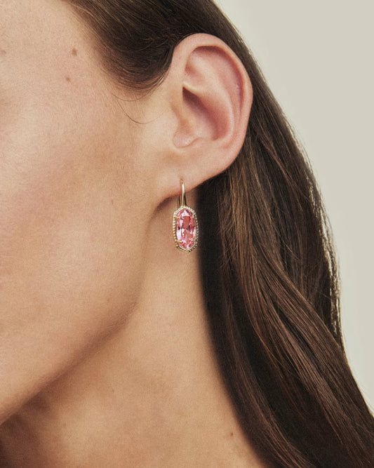 Lee Luxe Gold Drop Earrings
