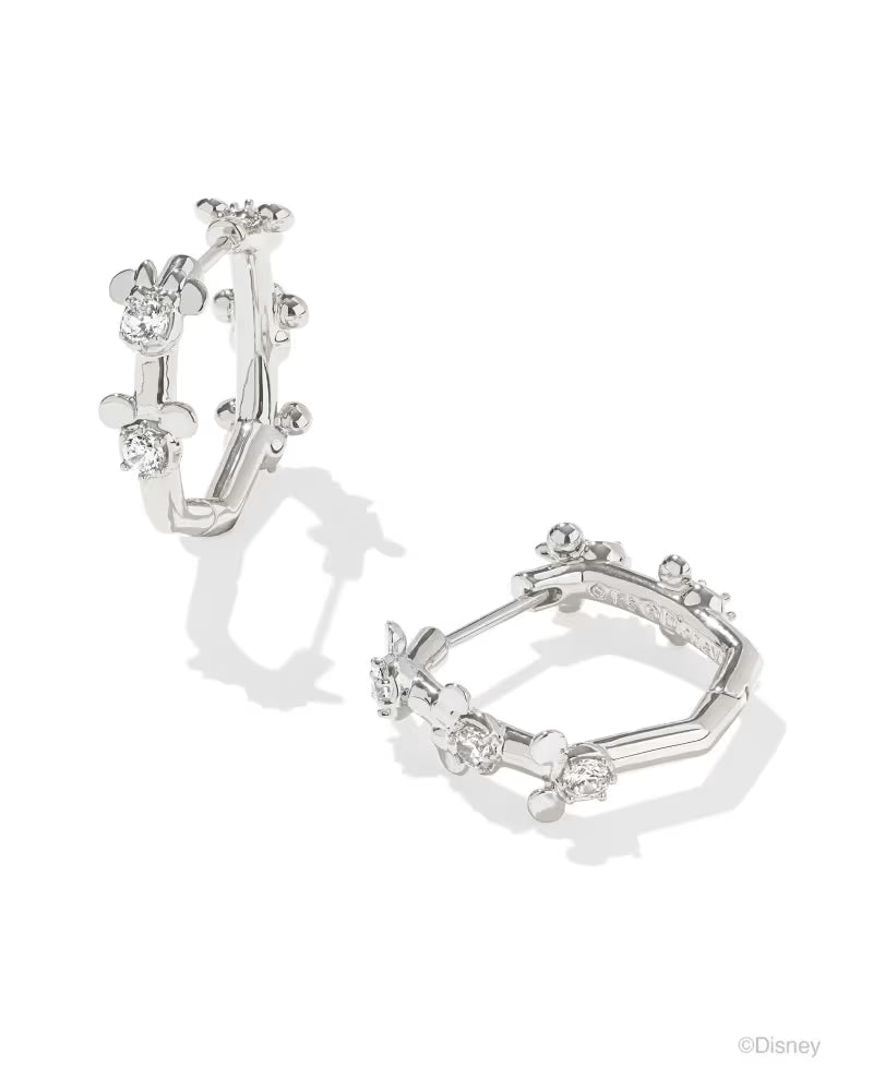 Disney | Kendra Scott Silver Mickey Mouse and Minnie Mouse