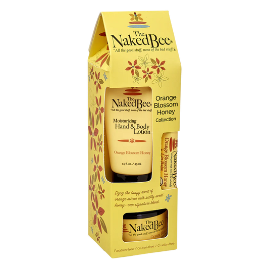 The Naked Bee Classic Orange Blossom Honey Gift Collection