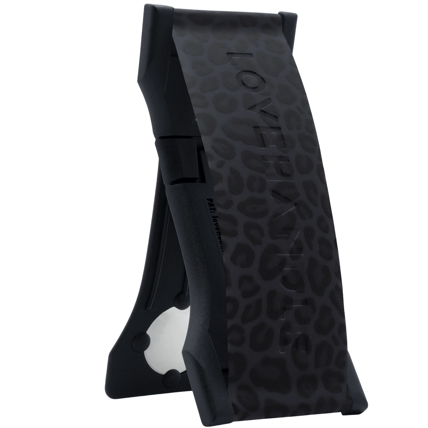 Lovehandle PRO Kickstand Phone Grip Black Leopard