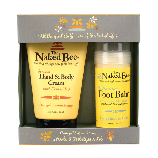 The Naked Bee Orange Blossom Honey Hands & Feet Repair Kit