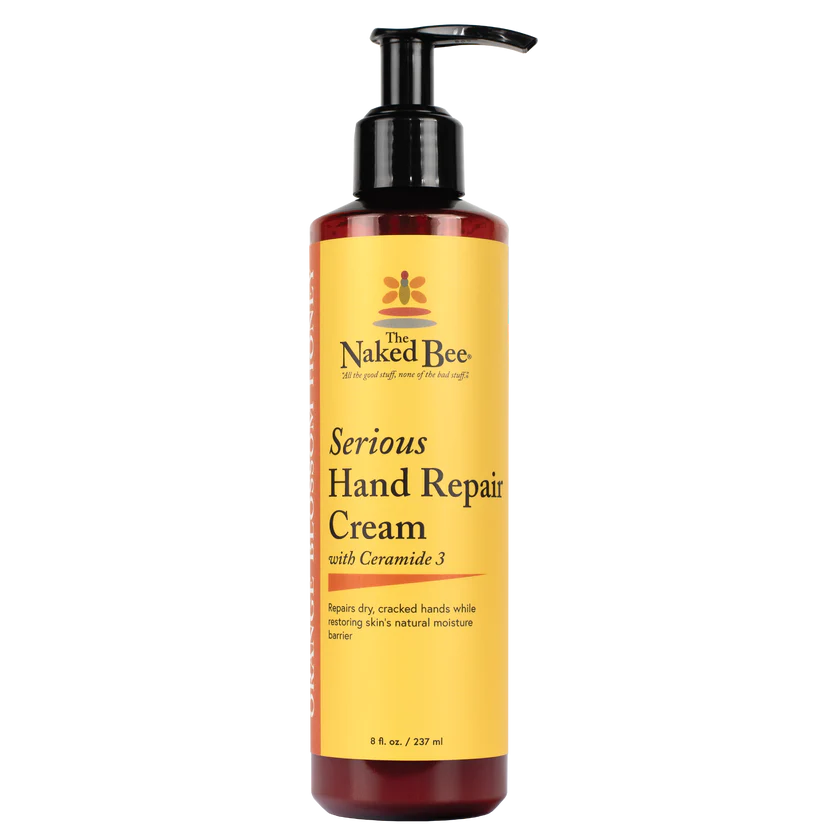 The Naked Bee 8 oz. Orange Blossom Honey Serious Hand Repair Cream