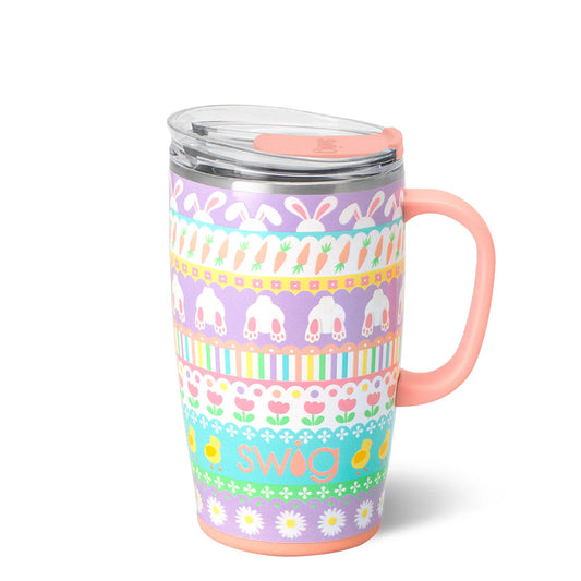 Bunny Trail Traveler Mug 18oz