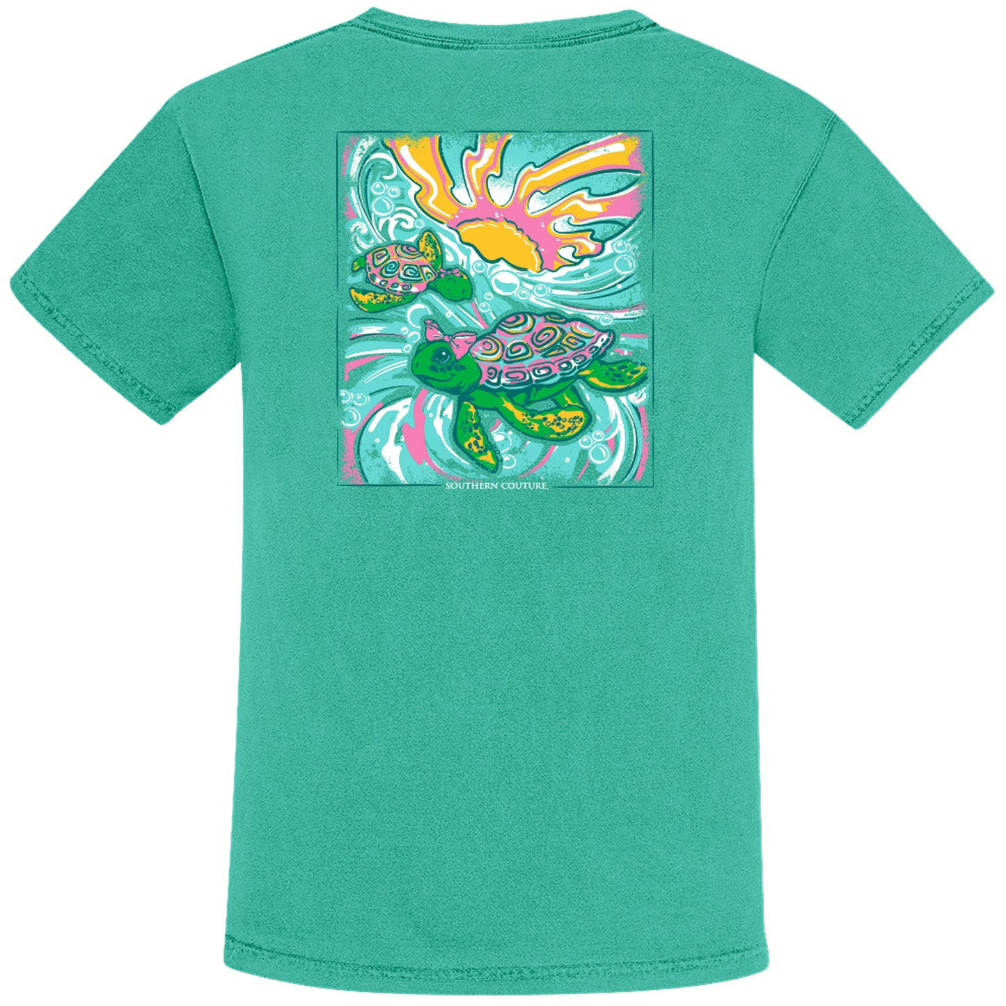 SC Comfort Sunshine Swimming Turtles - Island Gree