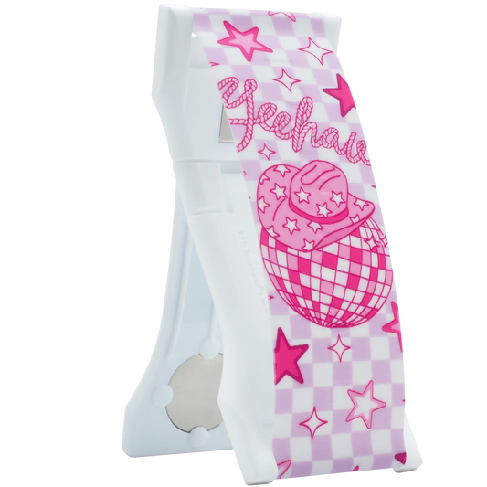 Lovehandle PRO Kickstand Phone Grip Disco Cowgirl