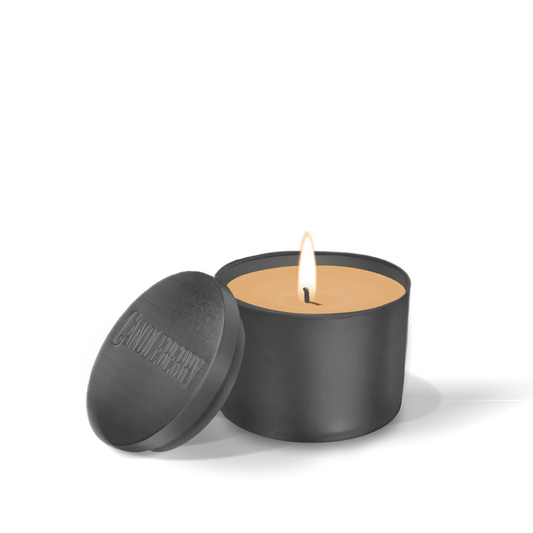 The Candleberry Company Amber Glow, Kindred, Travel Tin